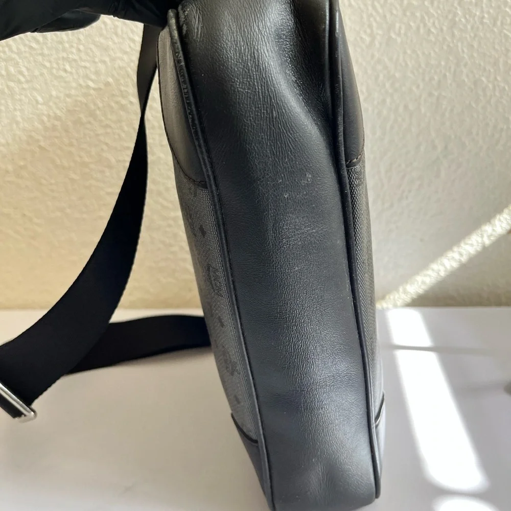 MCM Black and Gray Messenger Bag - Picture 6 of 9